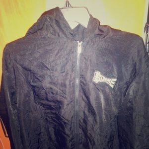 Supreme wind breaker Pull over hoodie